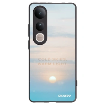 Picasee crna silikonska maskica za Vivo V50 Lite 5G - COLD SKIES