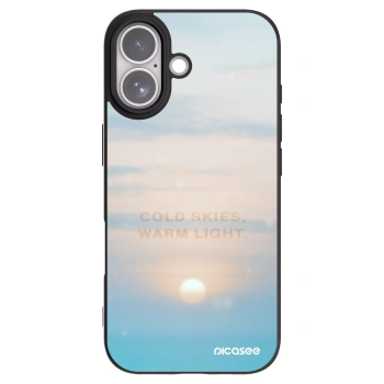 Picasee crna silikonska maskica za Apple iPhone 17 - COLD SKIES