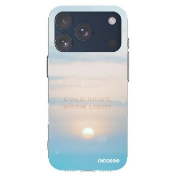 Picasee silikonska prozirna maskica za Apple iPhone 17 Pro - COLD SKIES