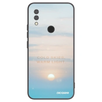 Picasee crna silikonska maskica za Xiaomi Redmi 7 - COLD SKIES
