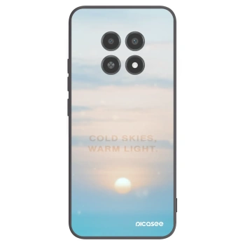 Picasee crna silikonska maskica za Realme 12X - COLD SKIES