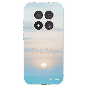 Picasee silikonska prozirna maskica za Xiaomi Redmi Note 15 Pro 4G - COLD SKIES