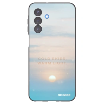 Picasee crna silikonska maskica za Samsung Galaxy A17 5G - COLD SKIES