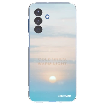 Picasee silikonska prozirna maskica za Samsung Galaxy A17 5G - COLD SKIES