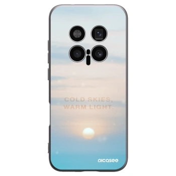 Picasee crna silikonska maskica za Honor Magic8 Pro 5G - COLD SKIES