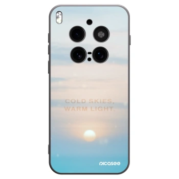Picasee crna silikonska maskica za Vivo X300 Pro - COLD SKIES