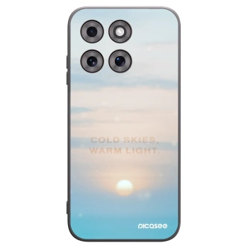 Picasee crna silikonska maskica za Motorola Moto G77 - COLD SKIES