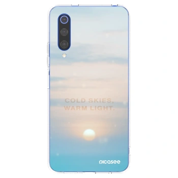 Picasee silikonska prozirna maskica za Xiaomi Mi 9 SE - COLD SKIES
