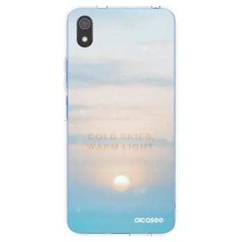 Picasee silikonska prozirna maskica za Xiaomi Redmi 7A - COLD SKIES