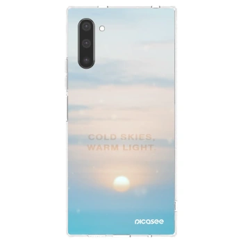 Picasee silikonska prozirna maskica za Samsung Galaxy Note 10 N970F - COLD SKIES