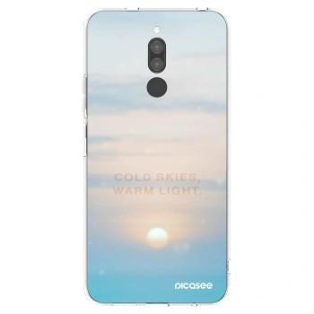Picasee silikonska prozirna maskica za Xiaomi Redmi 8 - COLD SKIES