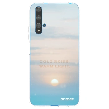 Picasee silikonska prozirna maskica za Huawei Nova 5T - COLD SKIES