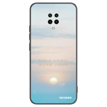 Picasee crna silikonska maskica za Xiaomi Redmi Note 9S - COLD SKIES