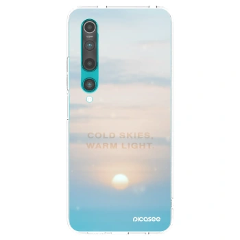 Picasee silikonska prozirna maskica za Xiaomi Mi 10 - COLD SKIES