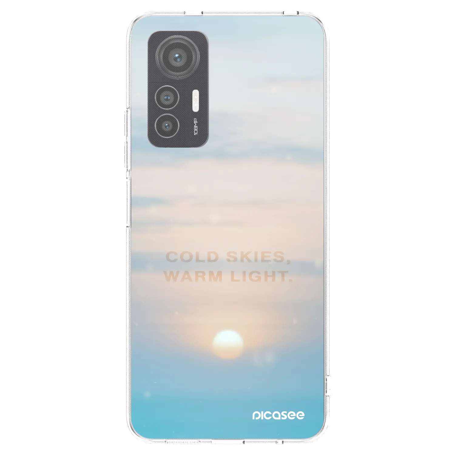 Picasee silikonska prozirna maskica za Xiaomi 12 Lite - COLD SKIES
