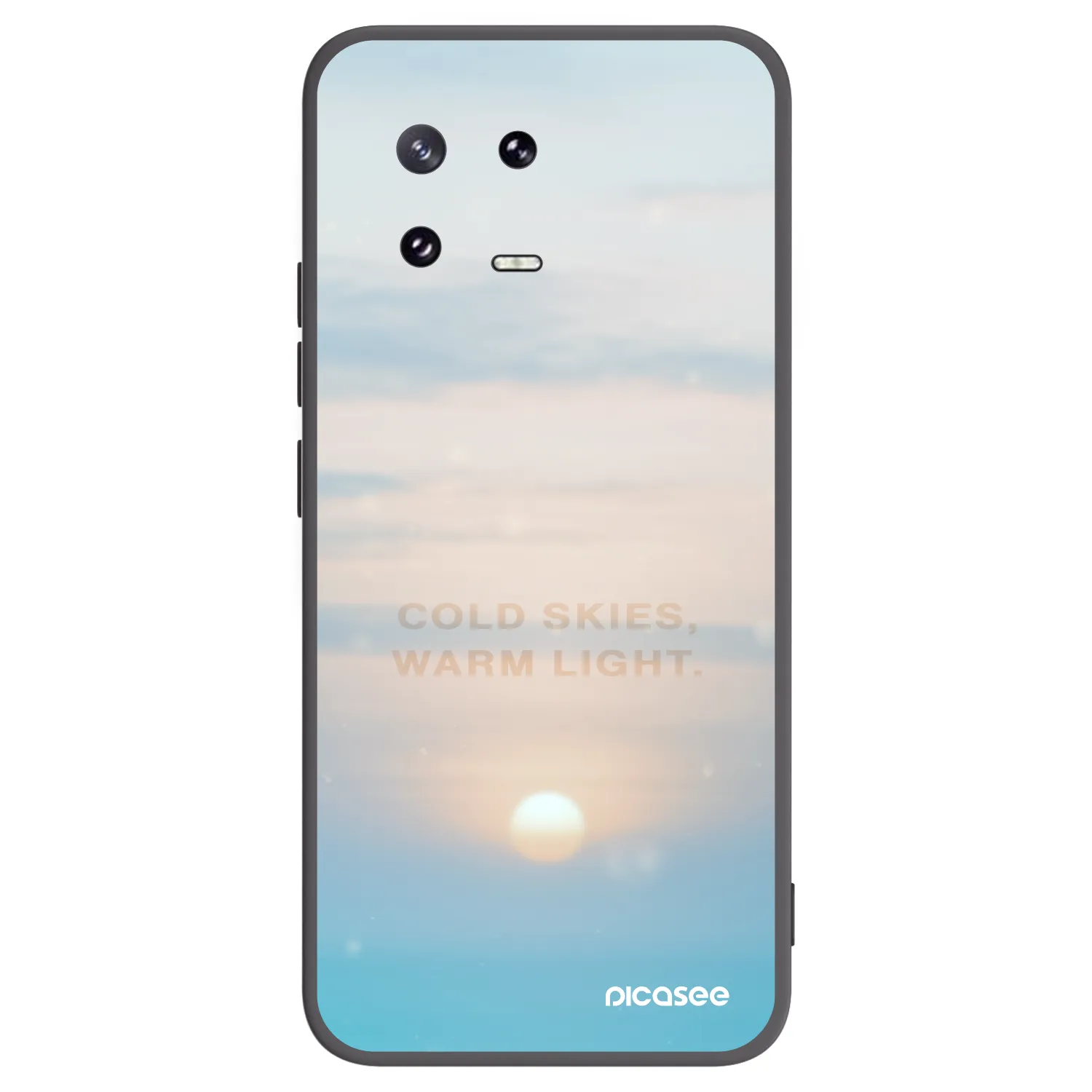 Picasee crna silikonska maskica za Xiaomi 13 Pro - COLD SKIES