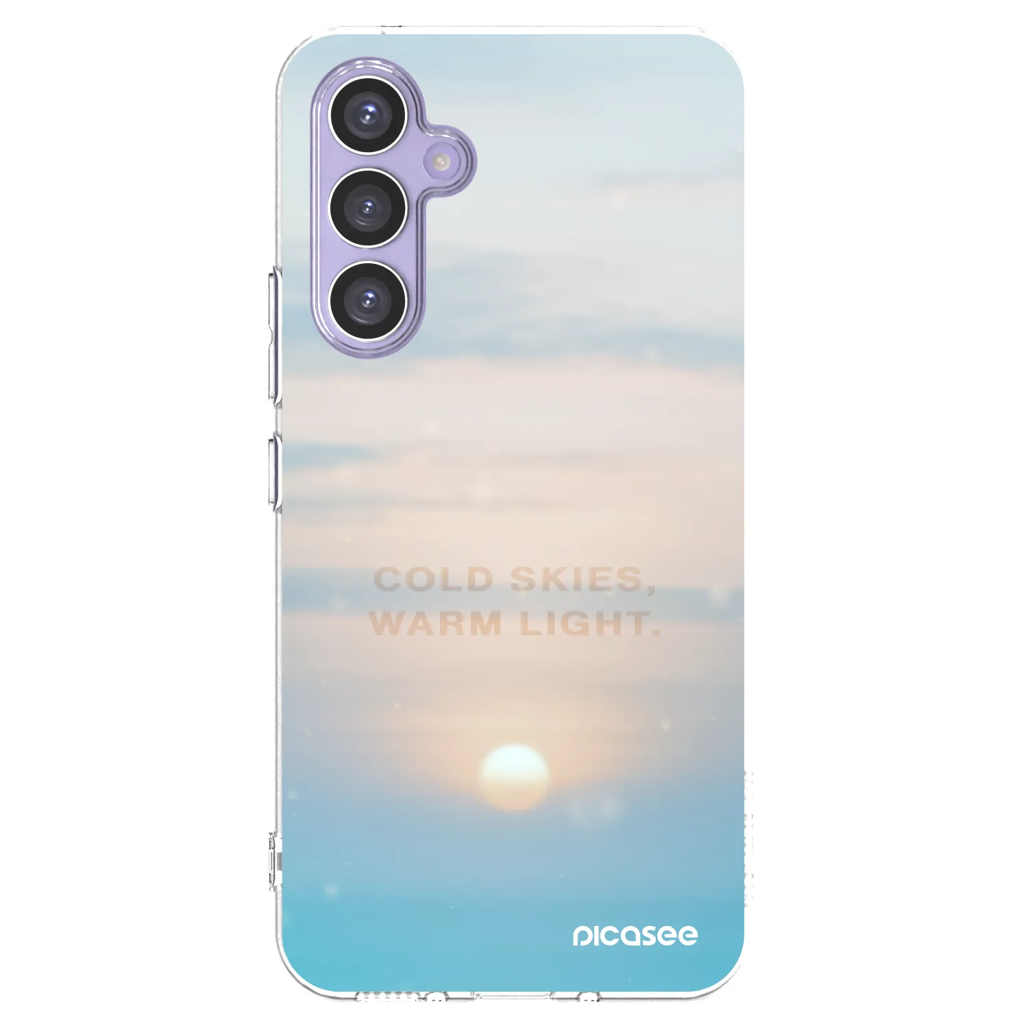 Picasee silikonska prozirna maskica za Samsung Galaxy A54 5G A546B - COLD SKIES