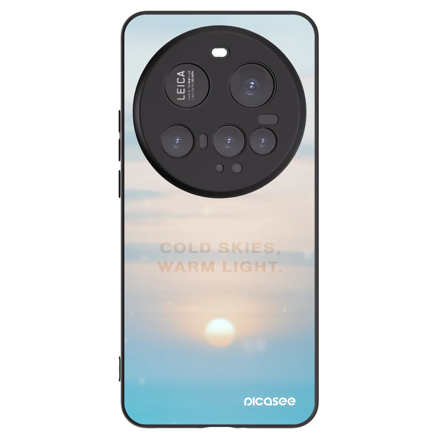Picasee crna silikonska maskica za Xiaomi 15 Ultra - COLD SKIES
