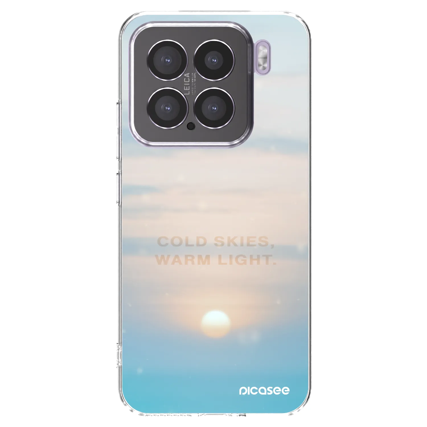 Picasee silikonska prozirna maskica za Xiaomi 15 - COLD SKIES