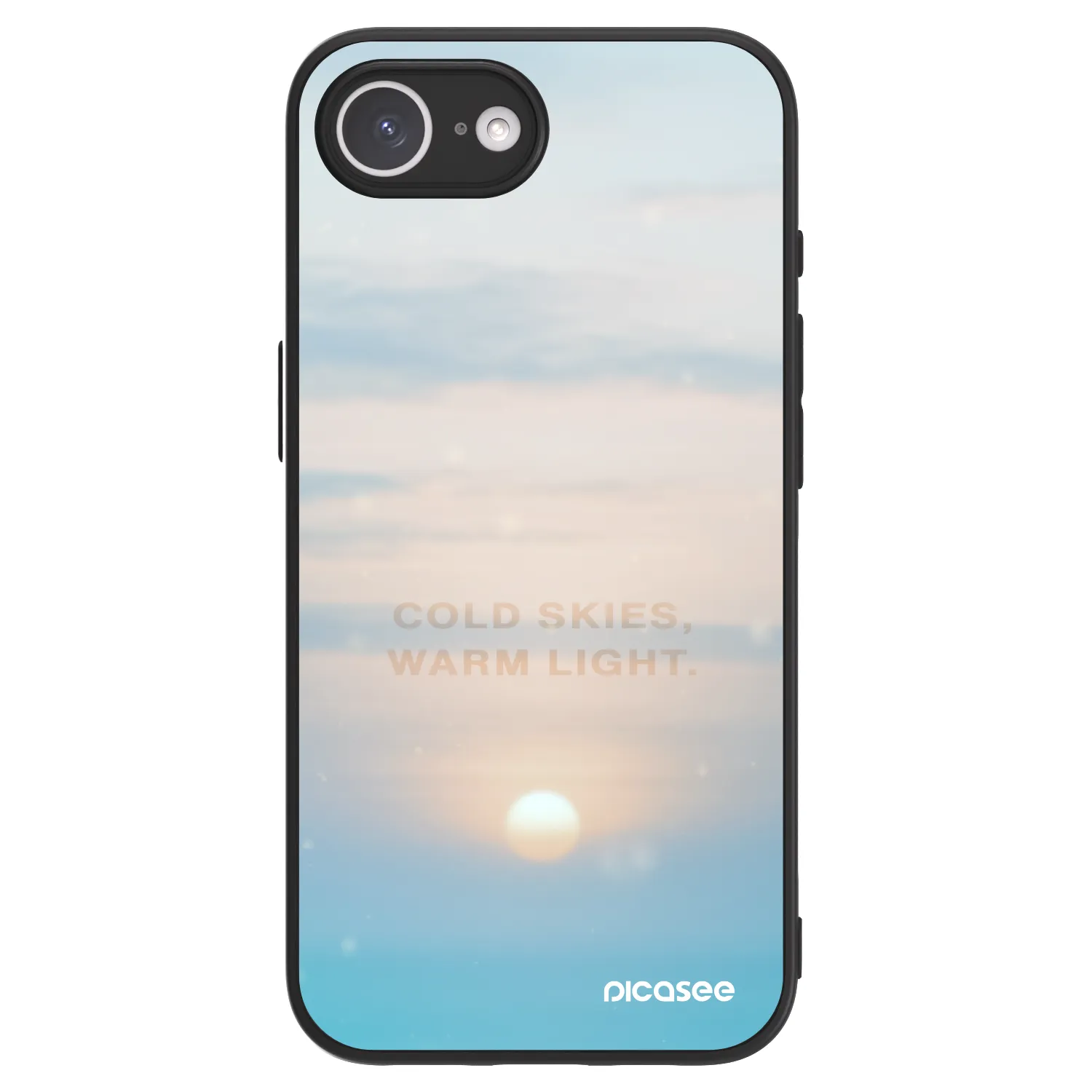 Picasee ULTIMATE CASE MagSafe za Apple iPhone 16e - COLD SKIES