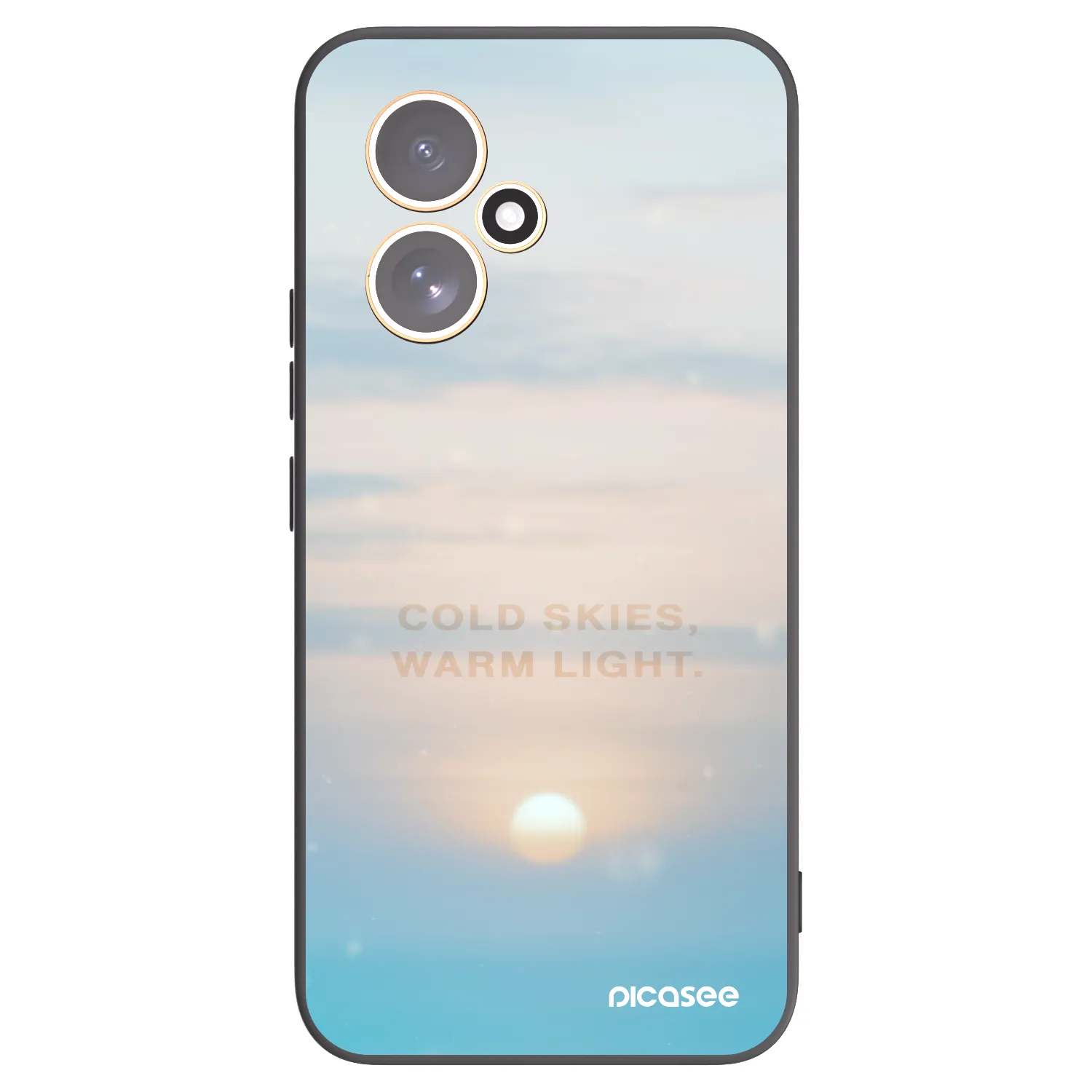 Picasee crna silikonska maskica za Honor 400 5G - COLD SKIES