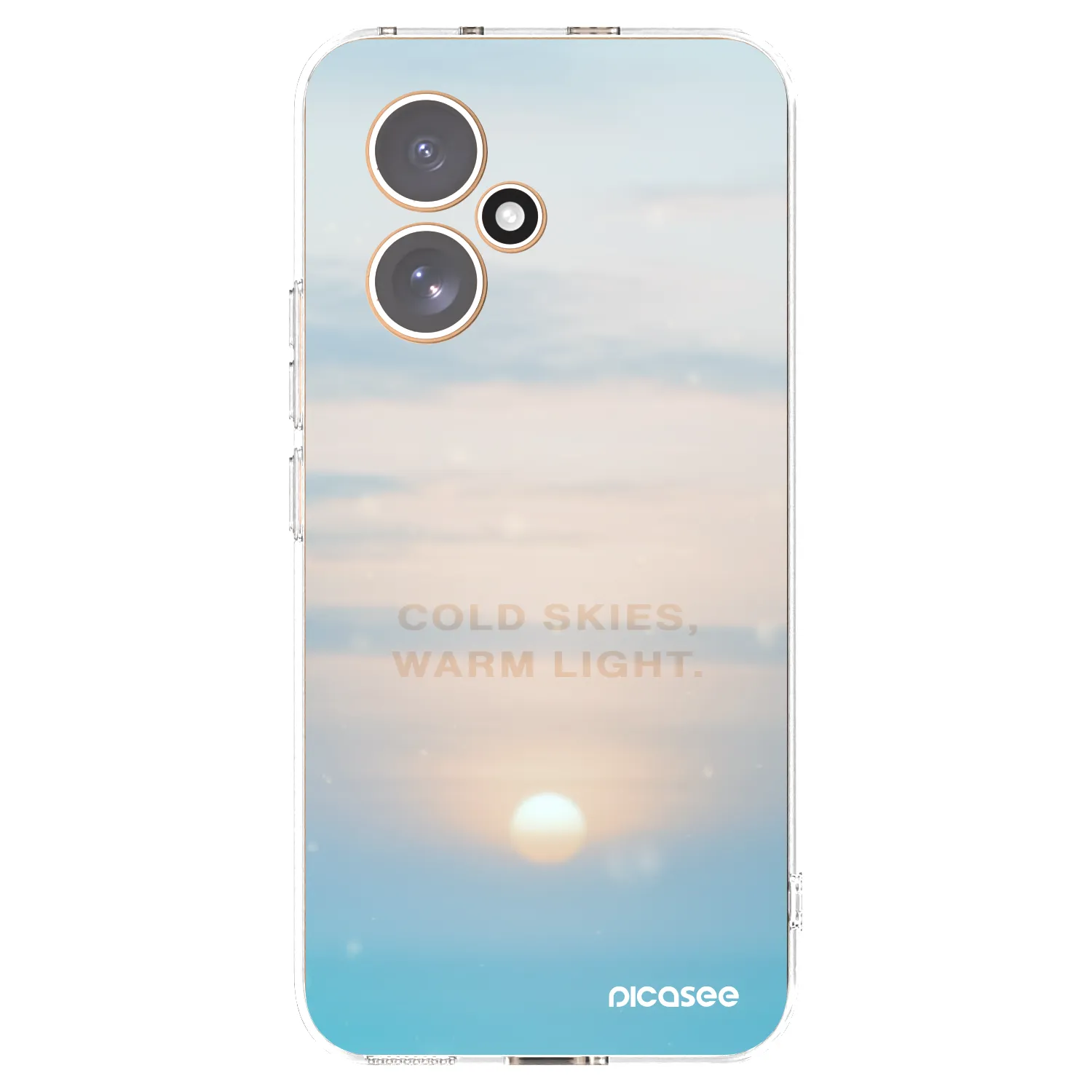 Picasee silikonska prozirna maskica za Honor 400 5G - COLD SKIES