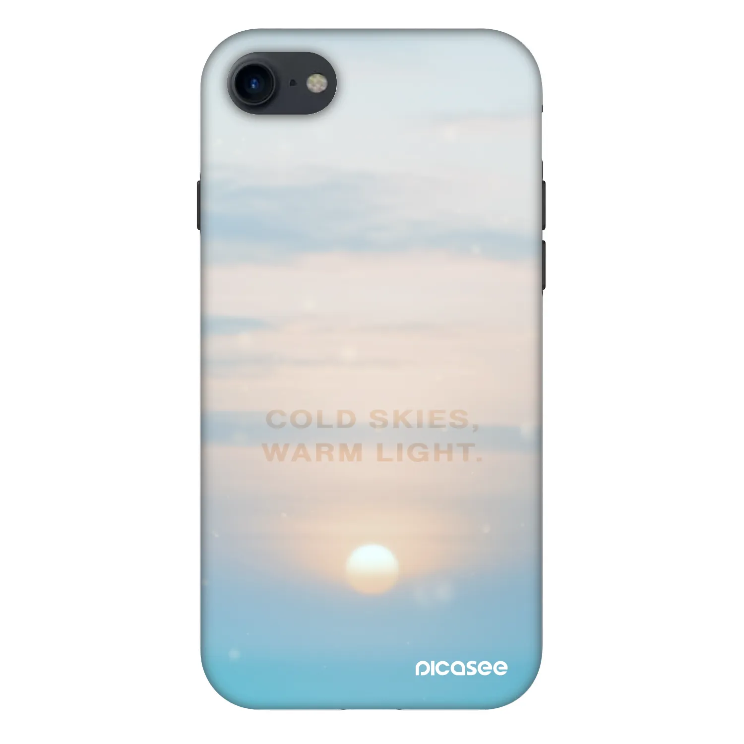 Picasee Fashion Case za Apple iPhone SE 2020 - COLD SKIES