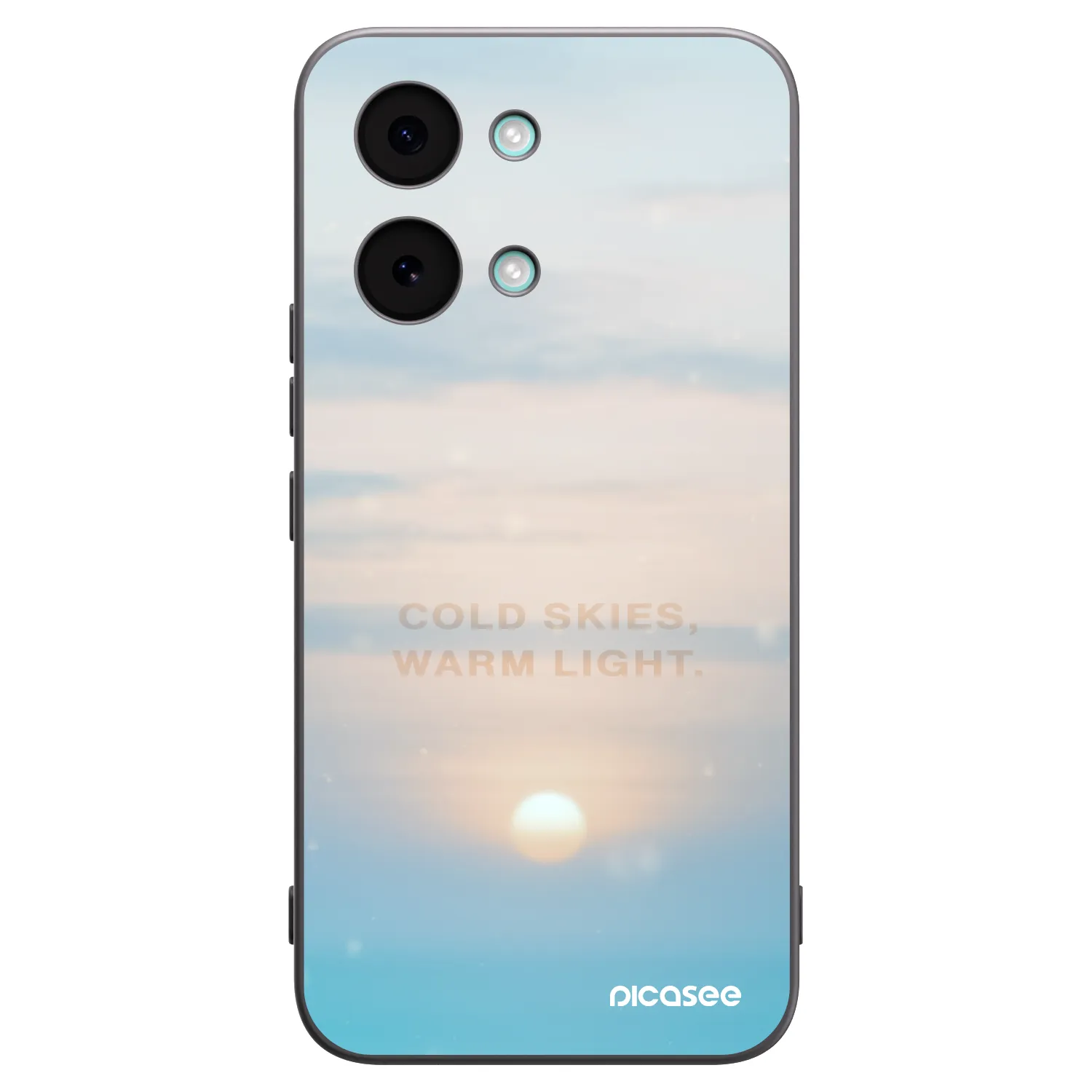 Picasee crna silikonska maskica za Xiaomi Poco X8 Pro Max - COLD SKIES
