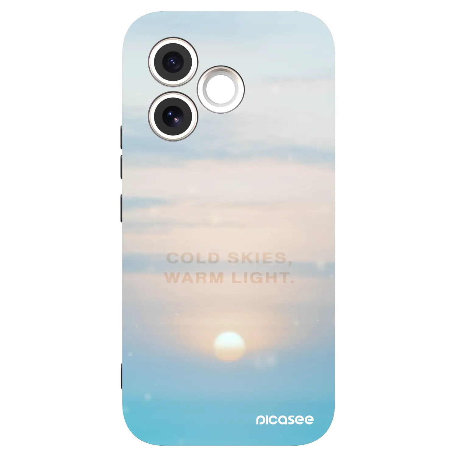 Picasee crna silikonska maskica za Honor 600 Lite - COLD SKIES