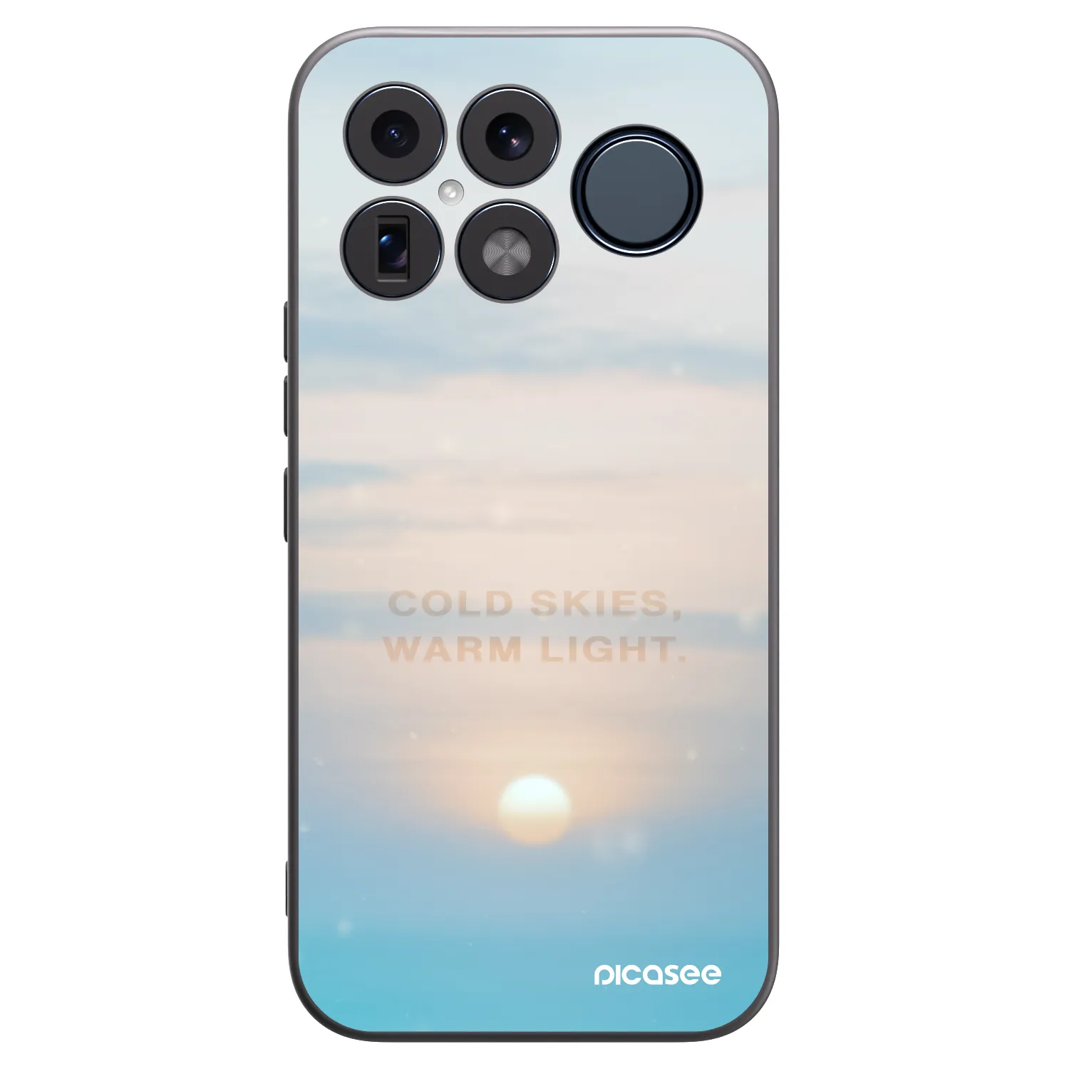 Picasee crna silikonska maskica za Xiaomi Poco F8 Ultra - COLD SKIES