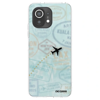 Picasee silikonska prozirna maskica za Xiaomi Mi 11 - FLIGHT PATH