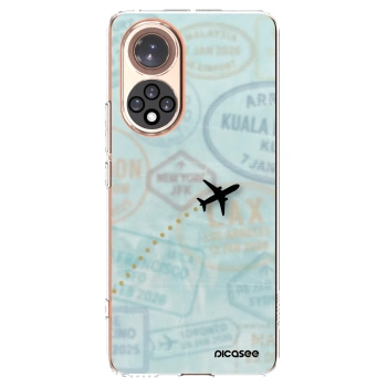 Picasee silikonska prozirna maskica za Huawei Nova 9 - FLIGHT PATH