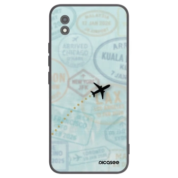 Picasee crna silikonska maskica za Realme C11 (2021) - FLIGHT PATH