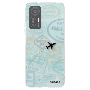 Picasee silikonska prozirna maskica za Xiaomi 12 Lite - FLIGHT PATH
