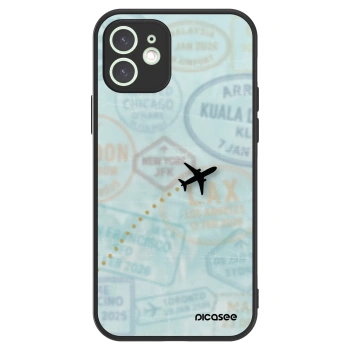 Picasee ULTIMATE CASE MagSafe za Apple iPhone 12 - FLIGHT PATH