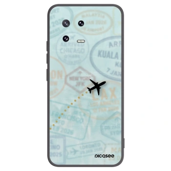Picasee crna silikonska maskica za Xiaomi 13 Pro - FLIGHT PATH