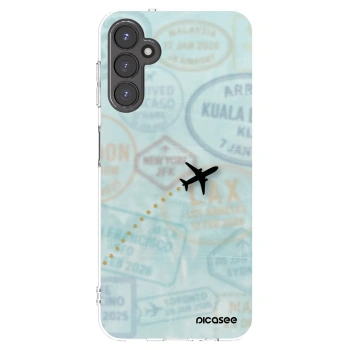 Picasee silikonska prozirna maskica za Samsung Galaxy A14 5G A146P - FLIGHT PATH