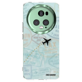 Picasee silikonska prozirna maskica za Honor Magic5 Pro - FLIGHT PATH