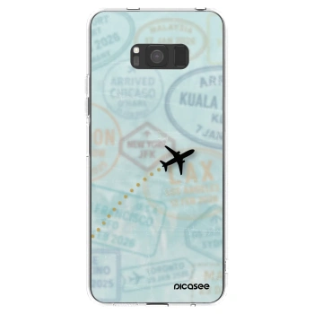 Picasee silikonska prozirna maskica za Samsung Galaxy A73 5G - FLIGHT PATH