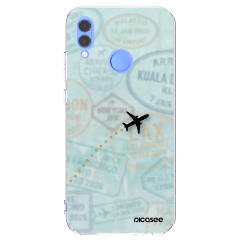 Picasee silikonska prozirna maskica za Huawei P Smart 2019 - FLIGHT PATH