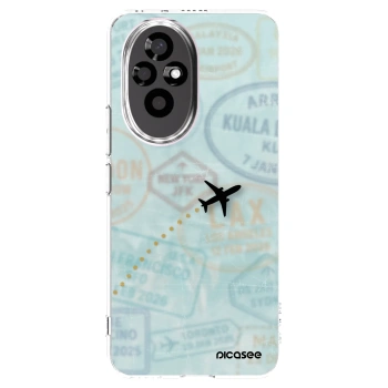 Picasee silikonska prozirna maskica za Honor 200 5G - FLIGHT PATH