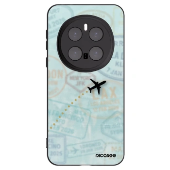 Picasee crna silikonska maskica za Honor Magic7 Pro 5G - FLIGHT PATH