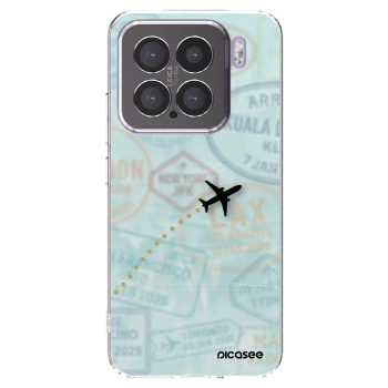 Picasee silikonska prozirna maskica za Xiaomi 15 - FLIGHT PATH