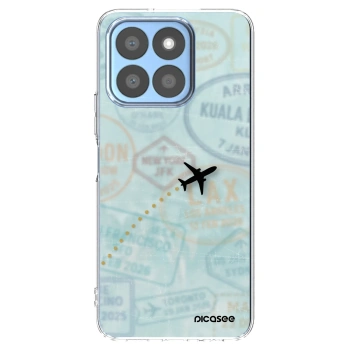 Picasee silikonska prozirna maskica za Honor X8c - FLIGHT PATH