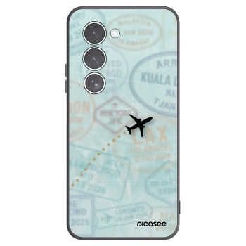 Picasee crna silikonska maskica za Xiaomi Redmi 15 5G - FLIGHT PATH