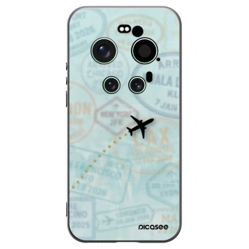 Picasee crna silikonska maskica za Xiaomi 17 Ultra - FLIGHT PATH