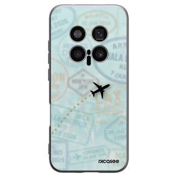 Picasee crna silikonska maskica za Honor Magic8 Pro 5G - FLIGHT PATH