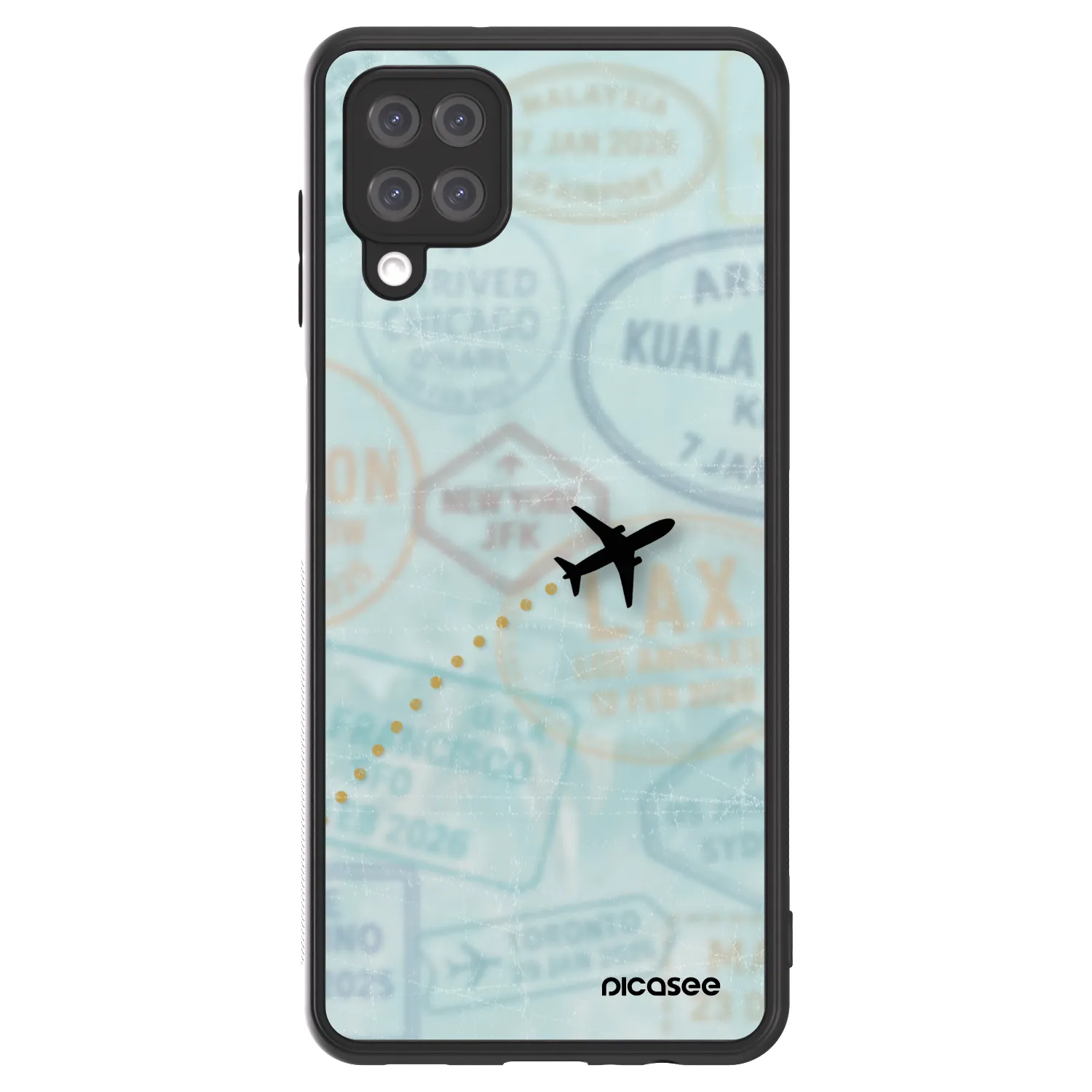 Picasee ULTIMATE CASE za Samsung Galaxy A12 A125F - FLIGHT PATH
