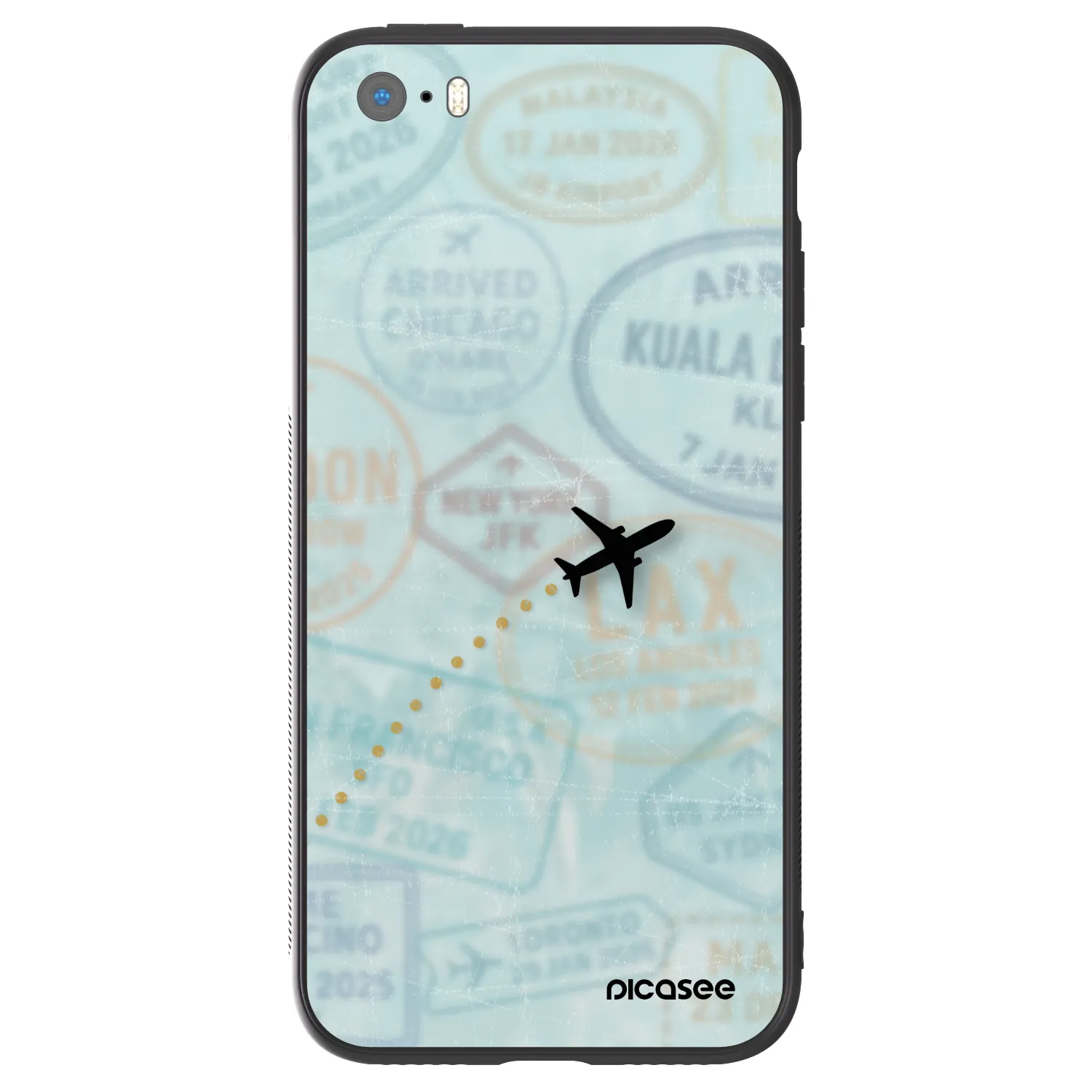 Picasee ULTIMATE CASE za Apple iPhone 5/5S/SE - FLIGHT PATH