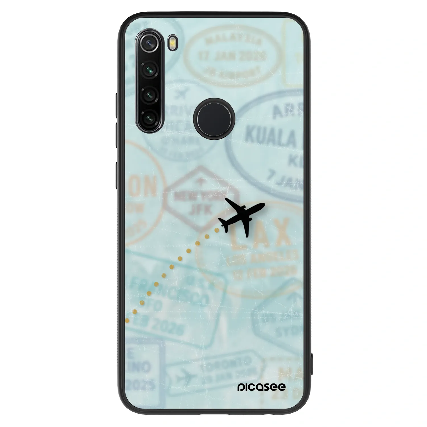Picasee ULTIMATE CASE za Xiaomi Redmi Note 8 - FLIGHT PATH
